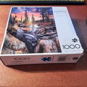 NEW ! Earthpix Forest Magic Hour 1000 Piece New Damaged Box